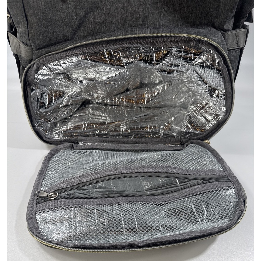 Jcdobest Lunch Backpack Insulated Cooler Laptop Bag View 3